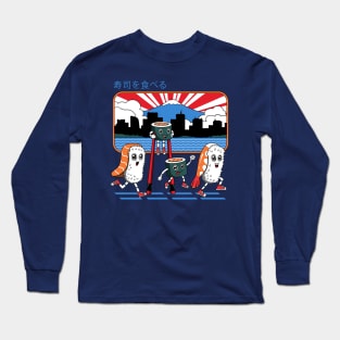 Tokyo Sushi Run Long Sleeve T-Shirt